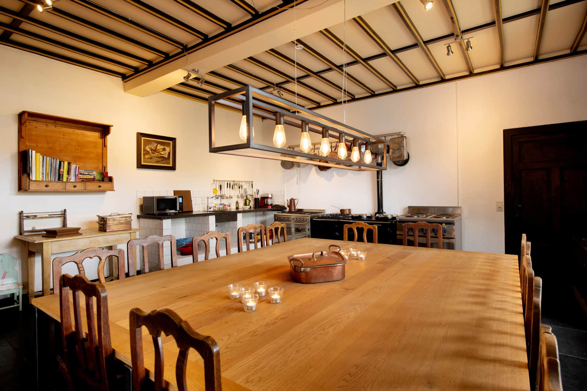 Professional kitchen at Priesmont